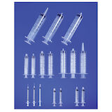 30-35cc Luer Slip Eccentric Syringe Only, with Cap